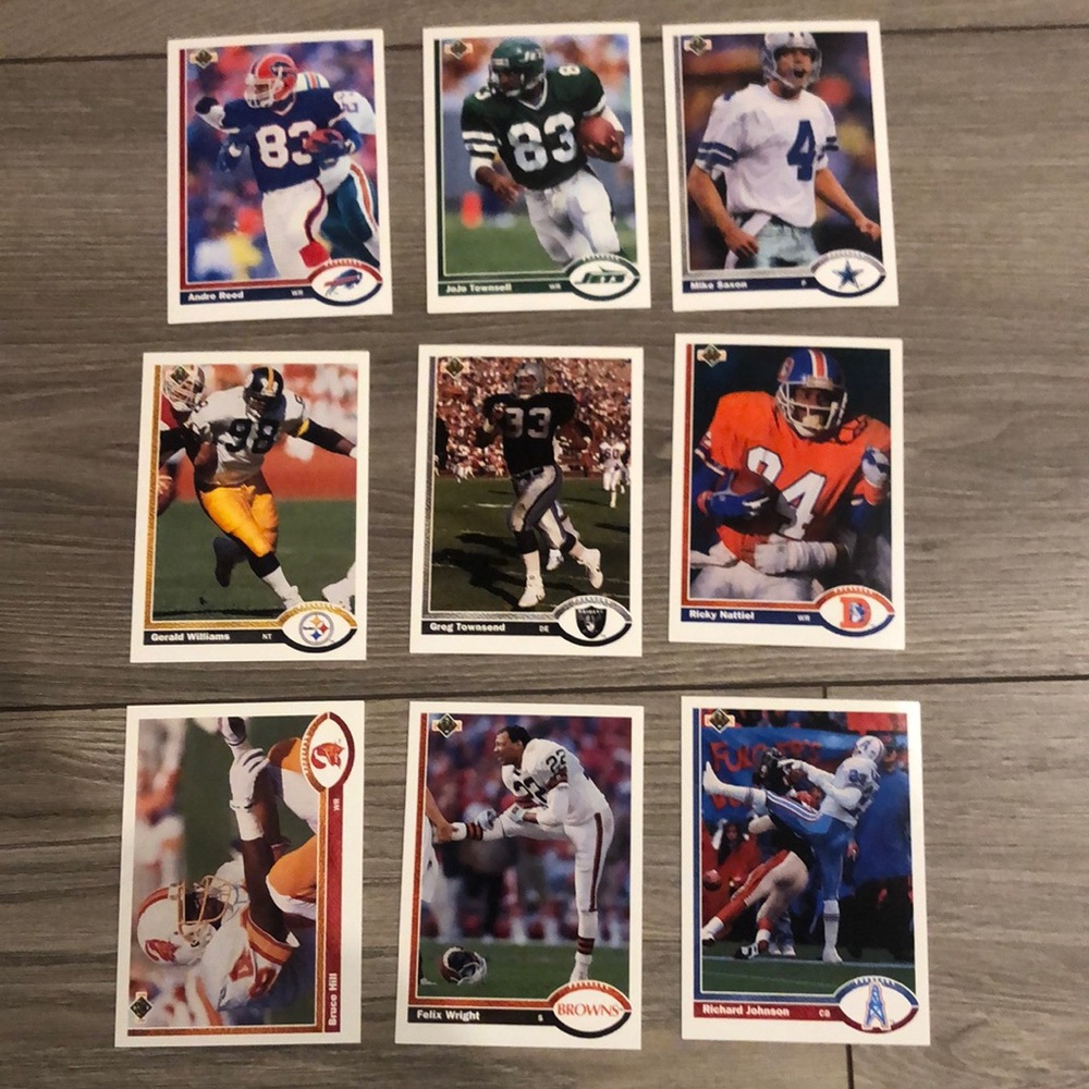 9 1991 ud cards
